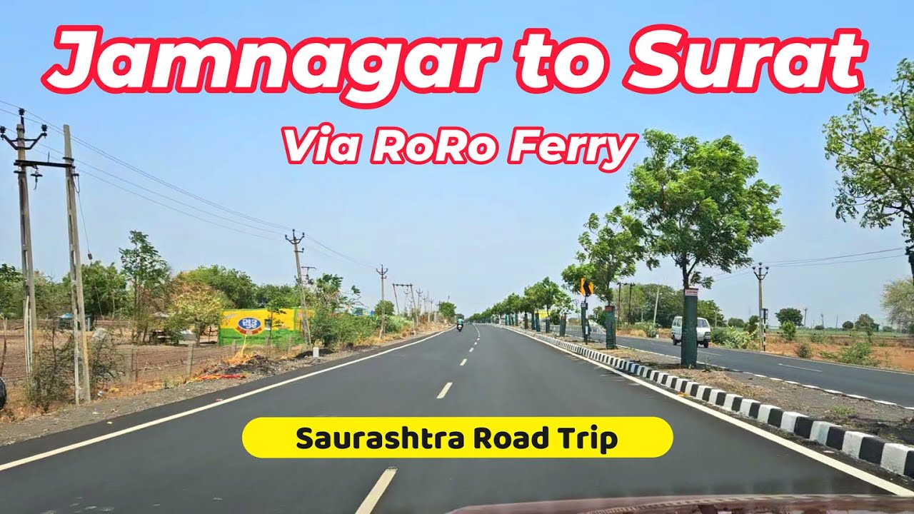Via Roro Jamnagar to Surat Via Roro ferry - YouTube
