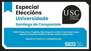 Debate eleccións 2026 Reitora USC