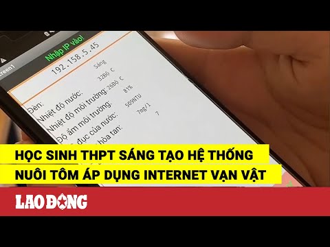 Video Học sinh THPT sáng tạo hệ thống nuôi tôm áp dụng... - youtube