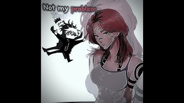 Thumbnail of Female GOJO x SUKUNA || Whine in Brazil x Not my problem || JJK edit || #jjk #edit #trend