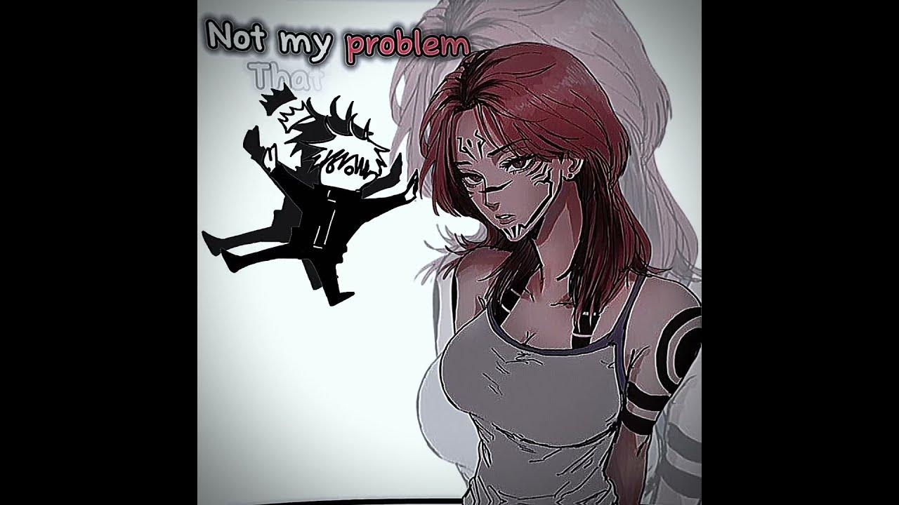 Female GOJO x SUKUNA || Whine in Brazil x Not my problem || JJK edit || #jjk #edit #trend