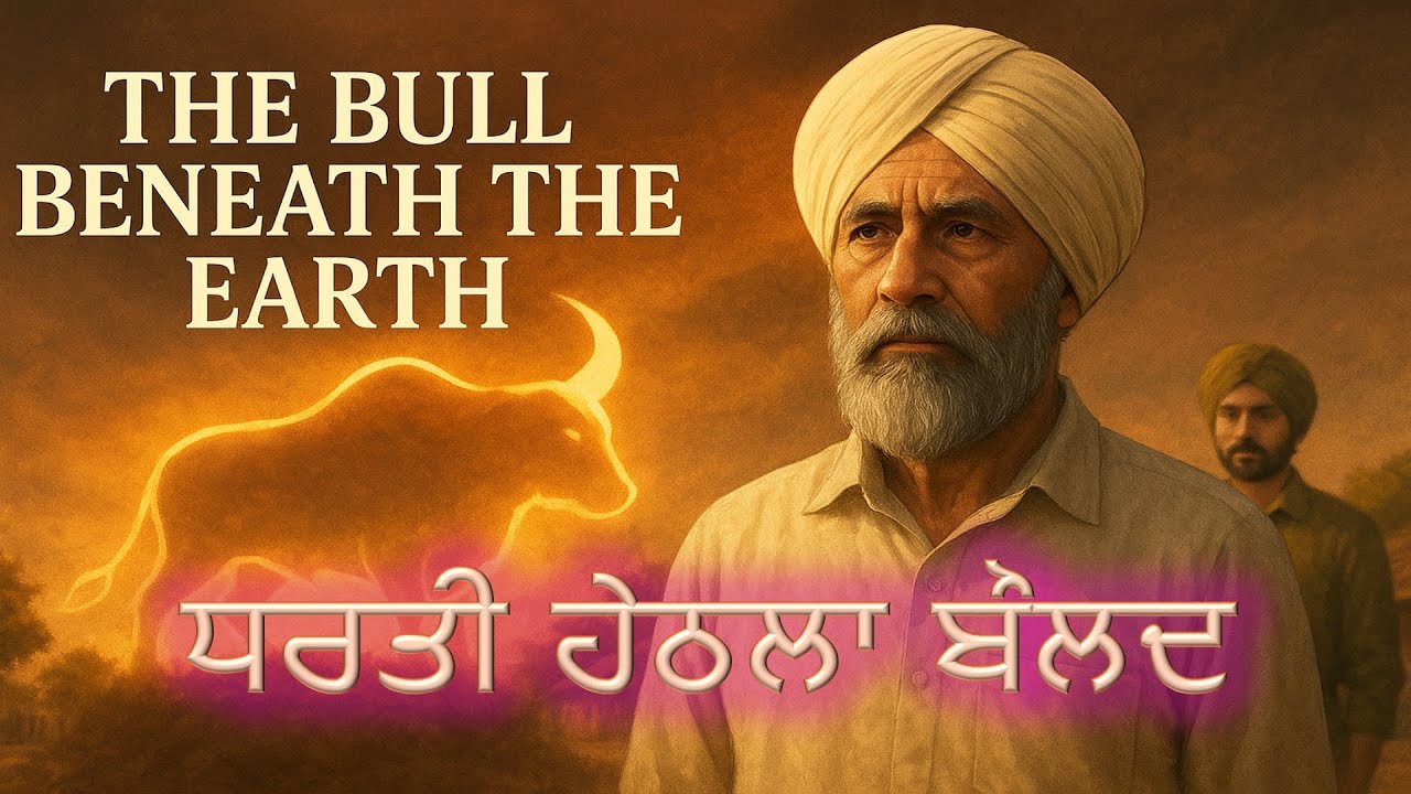 The Bull Beneath the Earth | ਧਰਤੀ ਹੇਠਲਾ ਬੌਲਦ | An emotional story by Kulwant Singh Virk | Animated