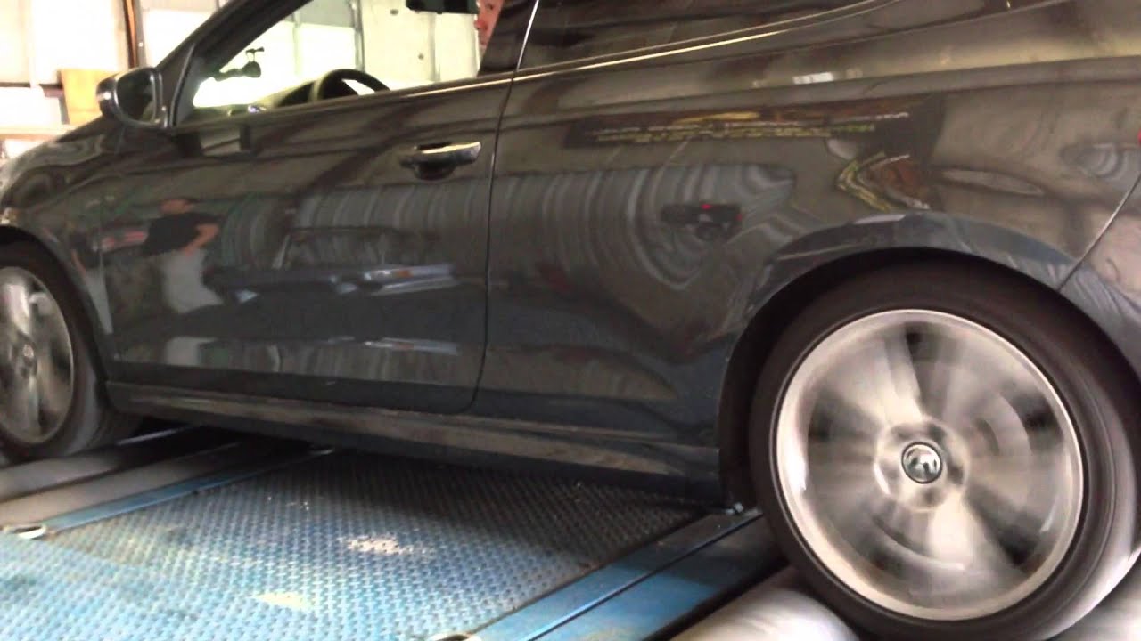 2013 Golf R APR Stage 2+ Dyno - YouTube