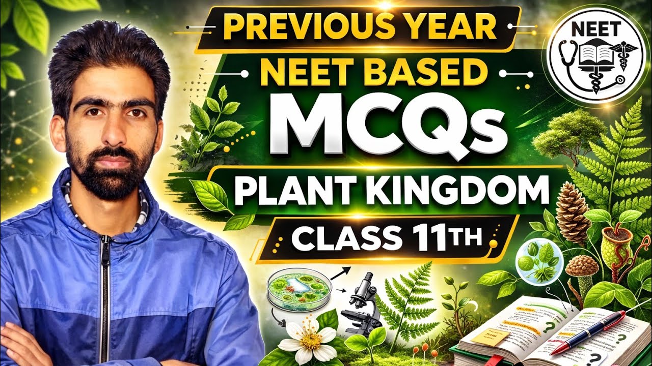 NCERT Based MCQs – Plant Kingdom | Sure Shot for NEET