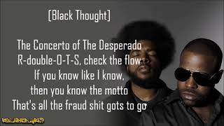 The Roots - Concerto of the Desperado (Lyrics)