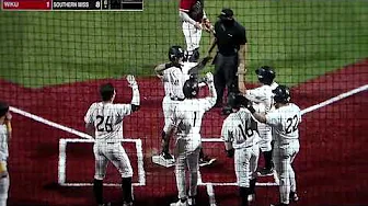Southern Miss' Christopher Sargent hits walk off grand slam home run vs. Western Kentucky, 5/26/21 thumbnail