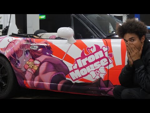 I WRAPPED MY CAR IN IRONMOUSE!