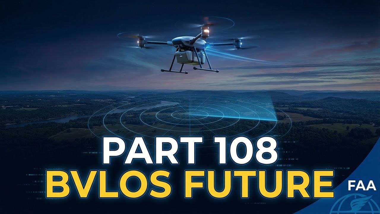 FAA Part 108: The BVLOS Future of Drone Operations - YouTube