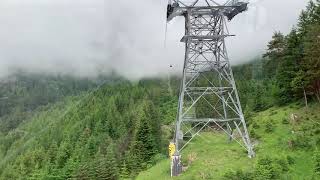 Innsbruck Nordkette Seilbahn (Hungerburg-seegrube) Bergfahrt