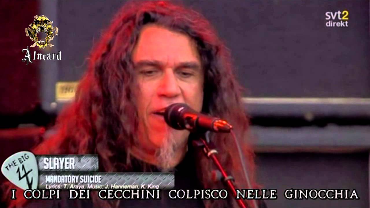 Slayer Mandatory Suicide Gothenburg 2011 SUB ITA - YouTube