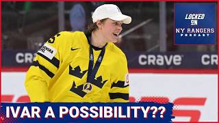 Ivar Stenberg to the Rangers if they pick No. 2?! Should they even consider him over Gavin McKenna??
