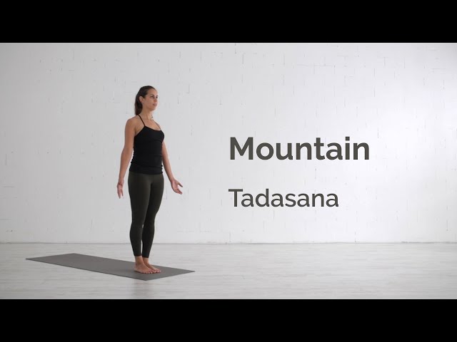 Yoga Pose Line Drawing / Mountain Pose / Tadasana / Yoga Studio Art / A4  Print - Etsy
