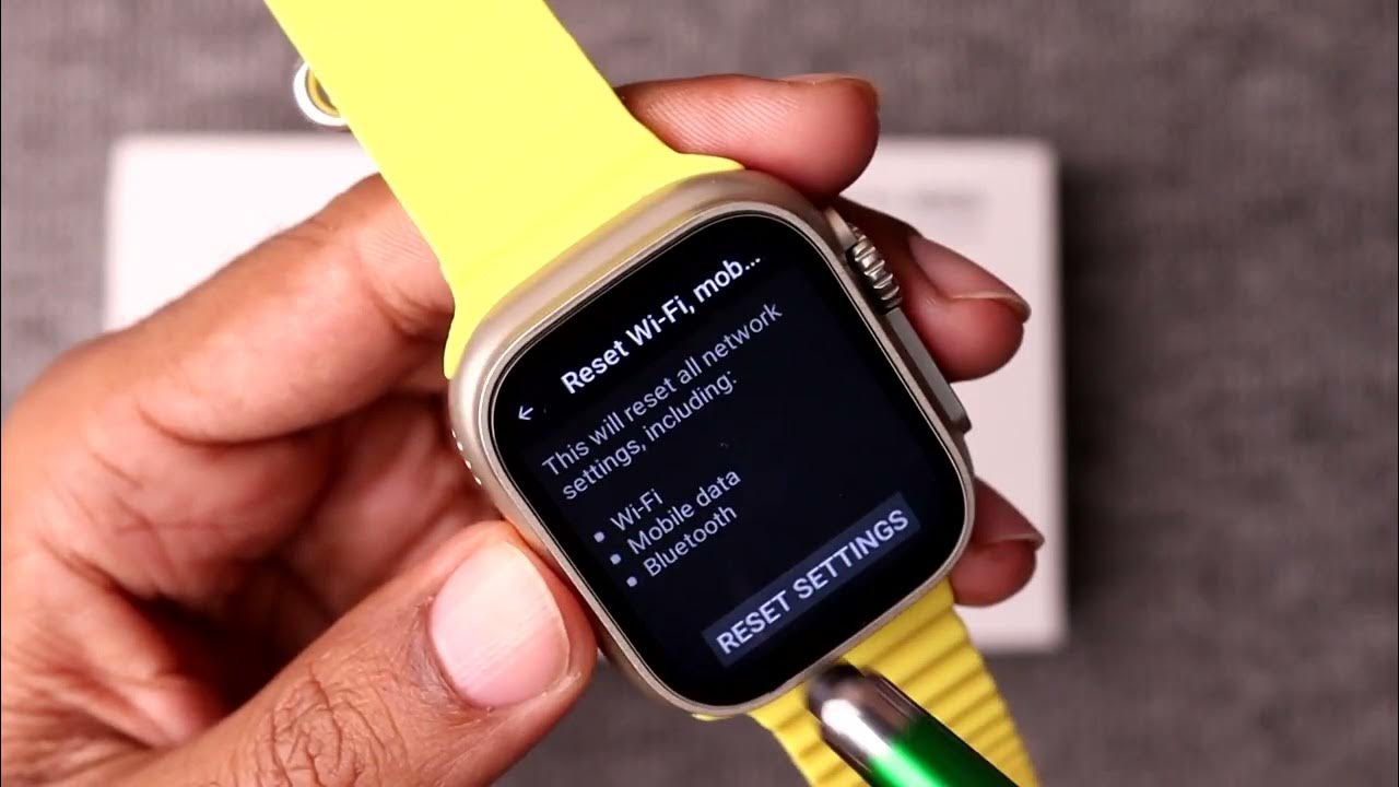how-to-reset-wifi-network-settings-on-s8-ultra-4g-smart-watch-youtube