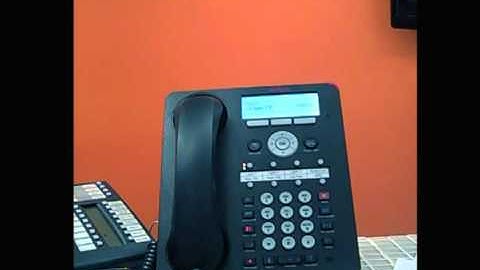 Avaya IP Office | Demonstrating Sending Message | Avaya Phones