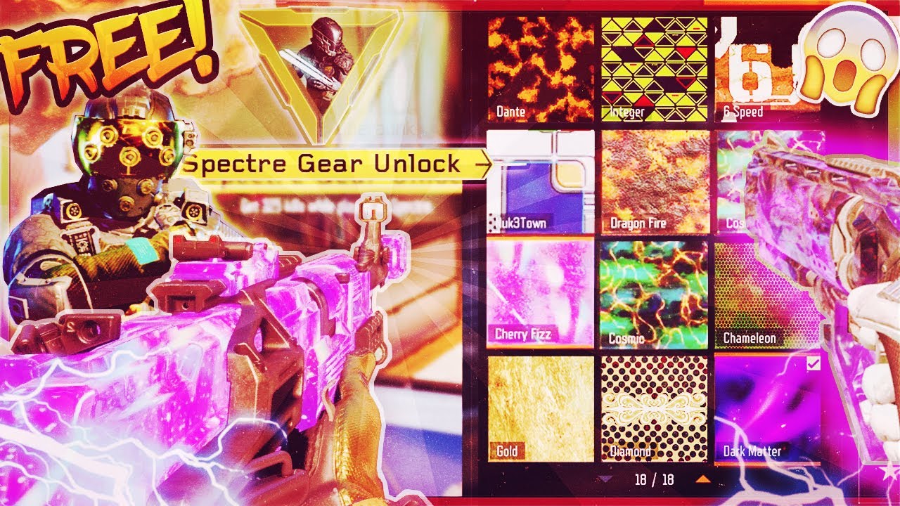 UNLOCK ALL HERO GEAR & DARK MATTER CAMO! NEW BLACK OPS 3 FREE DLC WEAPONS!