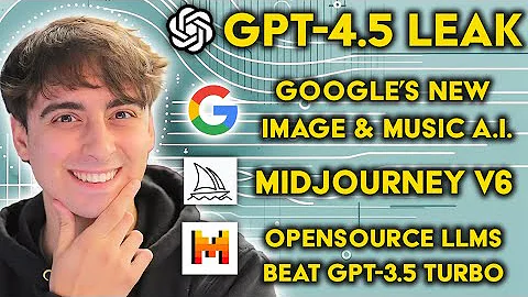 Leaked GPT 4.5, Midjourney V6, and Opensource LLMs: Exciting Updates in AI