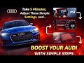 Your Audi Feels Slow? Recover Lost Power in Minutes (Simple Fix Most Owners Ignore)