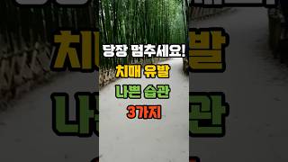뇌 세포 깨우는 하루 3가지 습관! #치매예방 #뇌건강 #건망증 #치매에좋은습관 #시니어건강 #건강정보 #건강보험공단