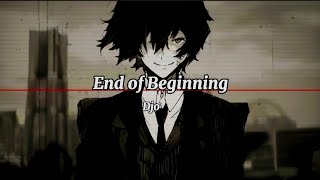 end of beginning - djo | (lyrics) | speed up Resimi