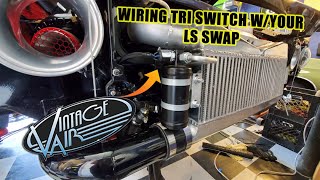 HOW TO WIRE A TRINARY SWITCH W/YOUR LS SWAP HARNESS ON A VINTAGE AIR SYSTEM