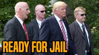 Trump campaign preparing for Trump in jail