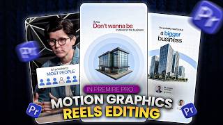 Information Editing Motion Graphics Reels in Premiere Pro Easy & Creative Reels News