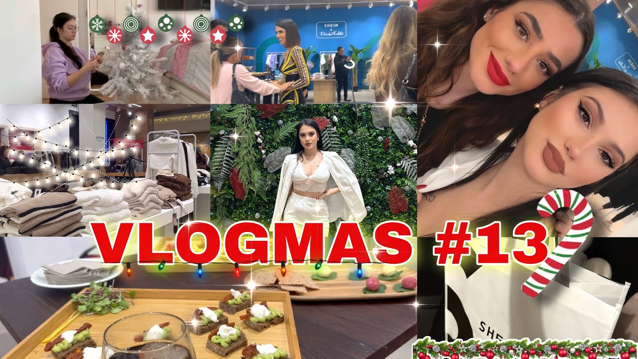 VLOGMAS #13 🎄🌟 VENÍS CONMIGO A MI PRIMER EVENTO CON INFLUENCERS 🥂🍸