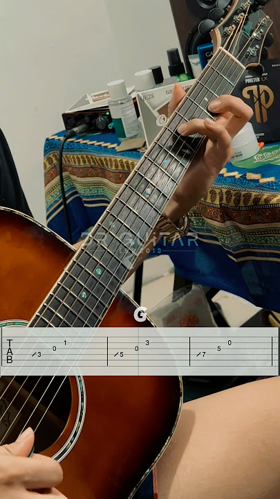 Rasa Yang Tertinggal (Intro Dan Solo Gitar TAB)