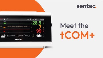 Meet the tCOM+ transcutaneous monitor from Sentec