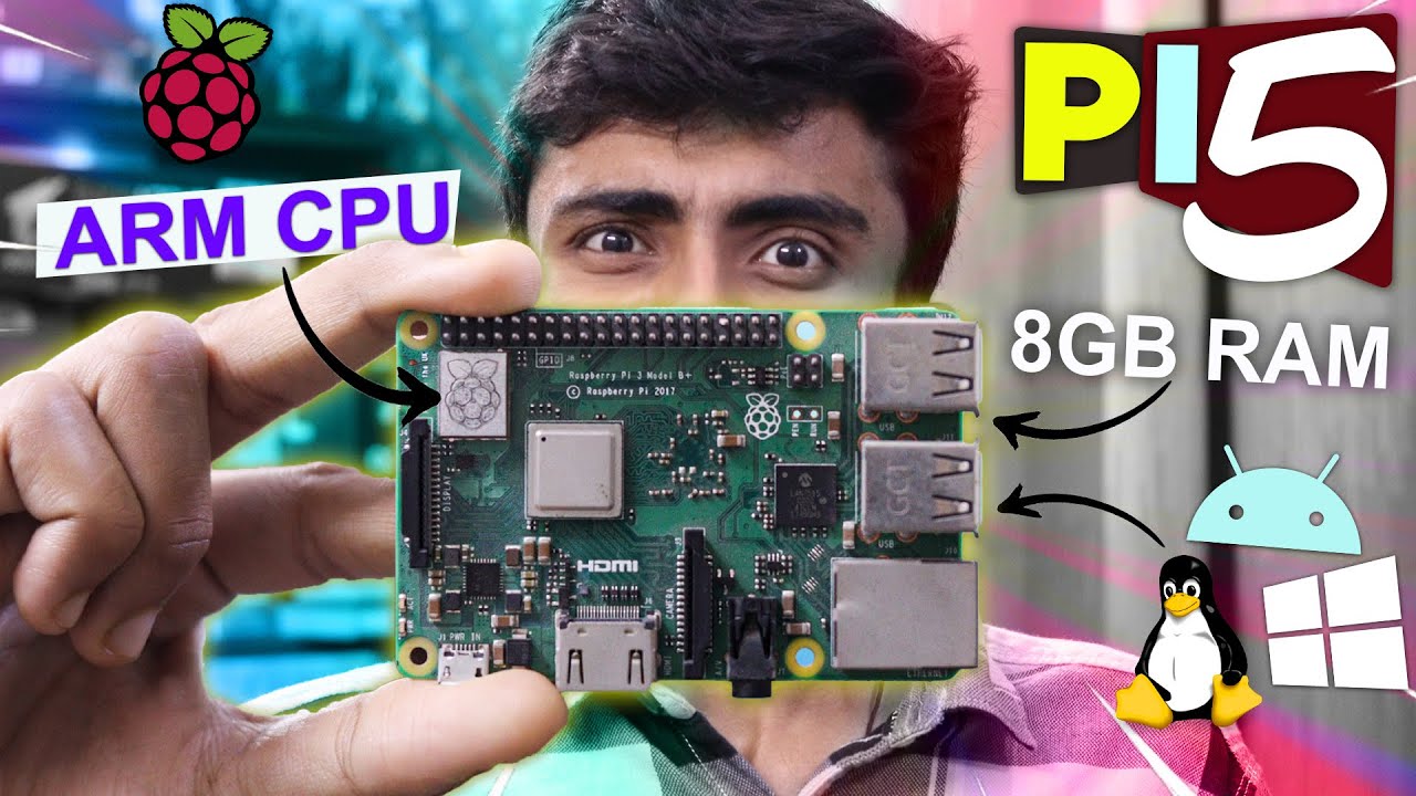 RASPBERRY PI 5 Released!⚡️ Smallest But Powerful Mini PC Just in 5000rs ...