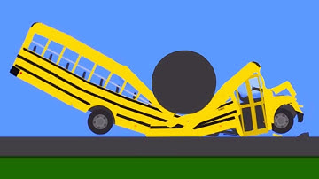 Phun Algodoo - Ultimate Car Destruction #4