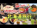 【3泊4日北海道旅行】念願の北海道旅行で絶対に外せないおすすめ定番観光スポットとグルメを食べるモデルコースをご紹介!in札幌・小樽・美瑛・富良野【節約生活】