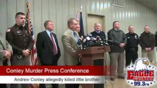 Eagle 99-3 - Andrew Conley Murder Charges Press Conference - December 3, 2009