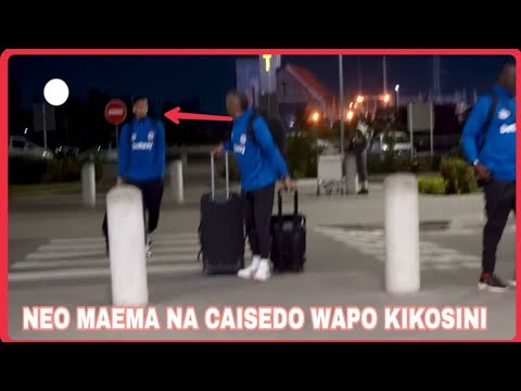 TAZAMA BALAA WACHEZAJI WAPYA WA SIMBA SC CAISEDO NA MAEMA WAKIWA KIKOSI KUELEKEA MISRI 