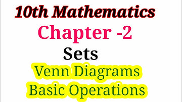 sets Chapter-2 Introduction  #anjigoudclasses #10thmaths #agcmaths #sscmaths