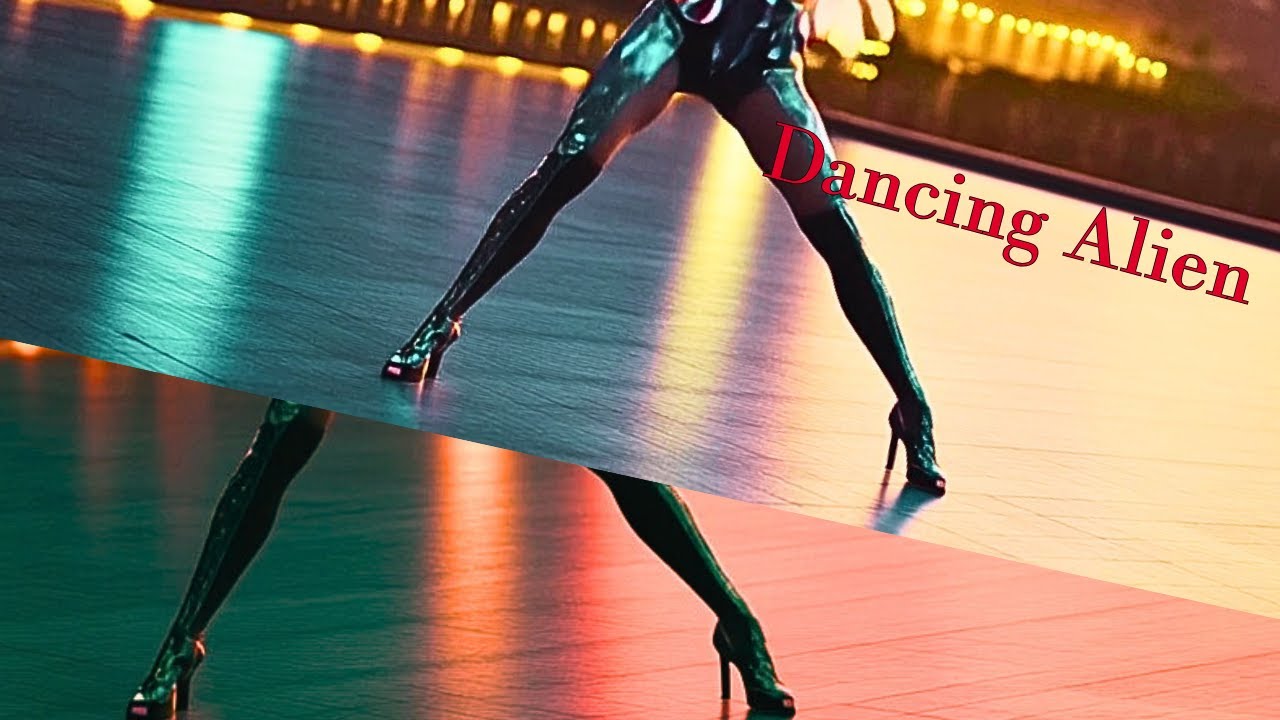 Sci-fi short film: Dancing Alien, Beautiful Alien Dance Performance, Alien Fantasy