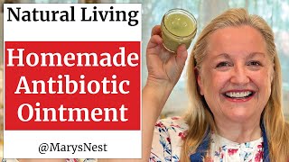 Natural Antibiotic Ointment Herbal Salve  Homemade Healing Ointment for Bug Bites, Cuts, and More!