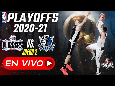 #NBA en VIVO | Dallas Mavericks vs Los Angeles Clippers | Playoffs 2021 | Juego 2 en directo