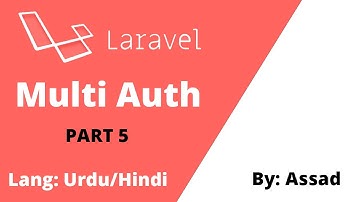 Lesson 5 Laravel Multi Auth: Forgot Password for User Role in Urdu/Hindi