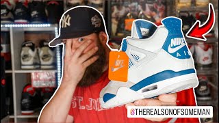 IS NIKE DONE GIVING OUT Ls? 1.7 MILLION PAIRS! SHOCK DROP INCOMING THE AIR JORDAN 4 MILITARY BLUE