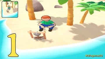 Abandoned Island Idle Survival - Gameplay Mobile Game Walkthrough Android Ios Gaming Part 1