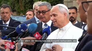Leo XIV. in Castel Gandolfo: "Atomwaffen abschaffen"