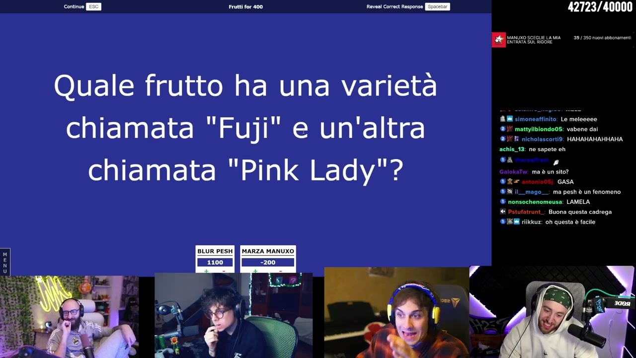 Umilio TOTALE JEOPARDY 2VS2 Blur Pesh VS Manu Marza