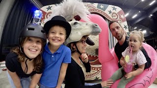 Circus when the family is in Sweden VLOG