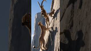 A Mother Ibex’s Incredible Mountain Defense#Nature #Wildlife #AnimalBehavior