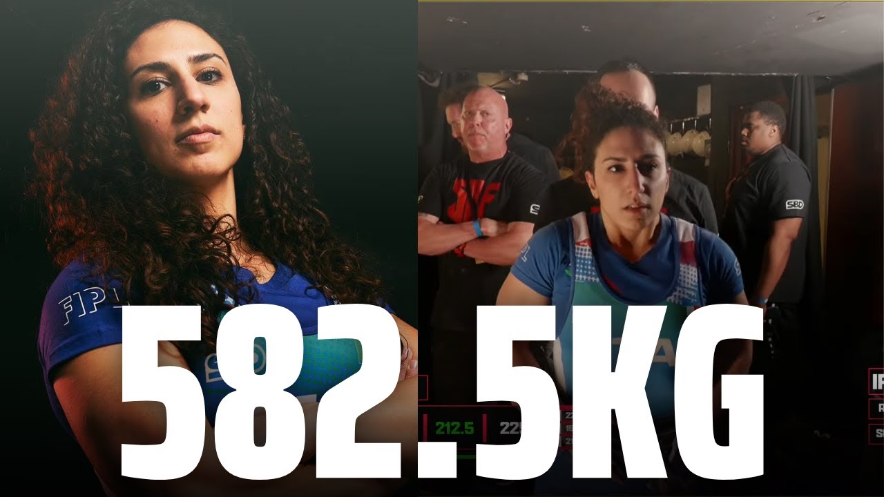Carola Garra ITA | IPF Sheffield 2024 | 3rd Place | 582.5kg Total 69kg Class