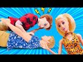 Barbie ve Ken videosu. Barbie Ken'i kıskandırıyor! Eğlenceli kukla oyunu