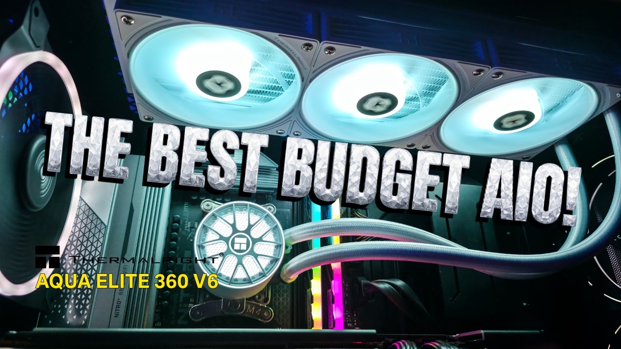 Обзор системы жидкостного охлажения Thermalright AQUA ELITE 360 V6 ARGB White AIO