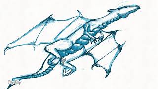Dragon animation #flipaclip