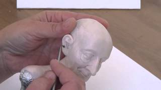 How to sculpt a doll head Polymer Clay. Sculpting the ears. Как слепить голову куклы. Лепим уши. How to sculpt a doll head Polymer Clay. Sculpting the ears. Как слепить голову куклы. Лепим уши.